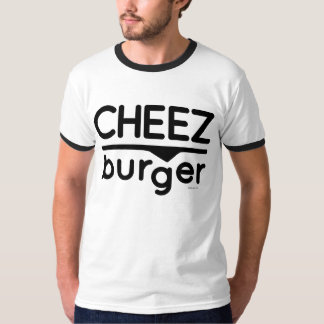 Cheezburger Logo (zwart) T-shirt