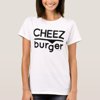 Cheezburger Logo (zwart) T-shirt