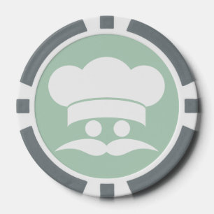 CHEF aangepaste poker chips