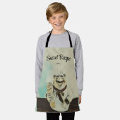 Chef All-Over Print Schort (Gedragen)