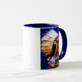 Chef amérindien Mug (Devant droit)