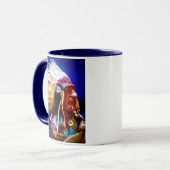 Chef amérindien Mug (Devant gauche)