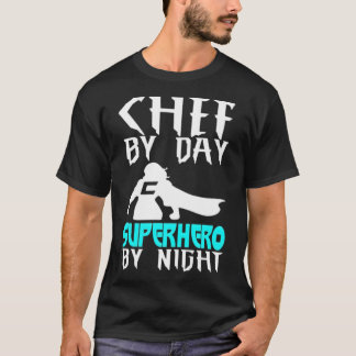 Chef And donut party chef funny  T-shirt