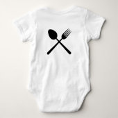 Chef Baby RD Romper (Achterkant)