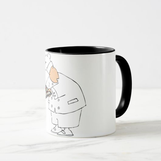 Chef Baking Mug (Devant droit)
