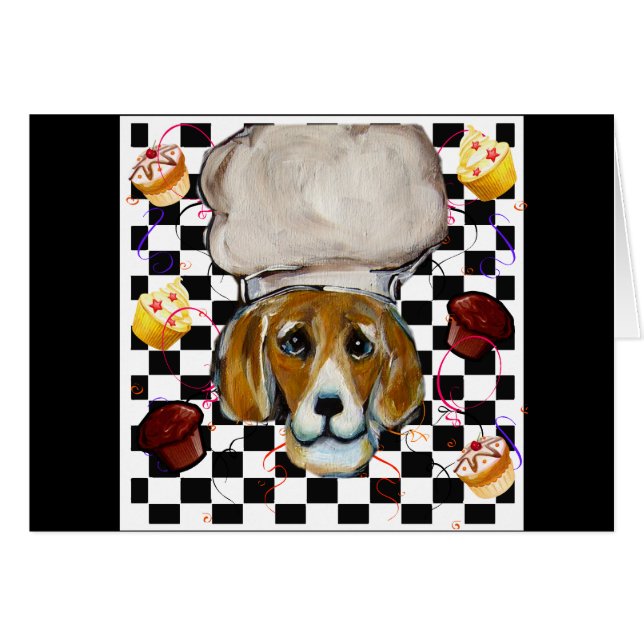 Chef Beagle (Devant horizontal)