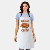 Chef-bonen in toast schort (Gedragen)