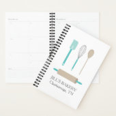 Chef boulangerie Outil cuisine Turquoise Alimentat (Devant avec enveloppe)