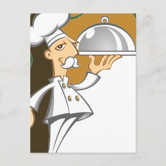 Chef Briefkaart (Voorkant)