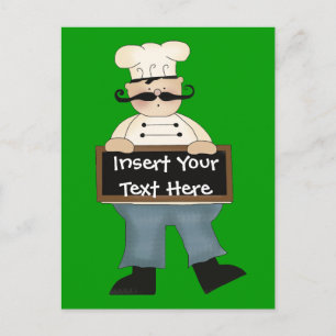 Chef Briefkaart