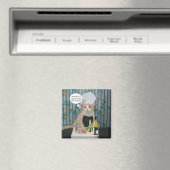 Chef Bubba Kat Magneet (Insitu (Vaatwasser))