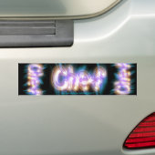 Chef Bumpersticker (Op auto)