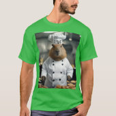Chef Capy: De banketbakker Capybara Buitengewoon T-shirt (Voorkant)