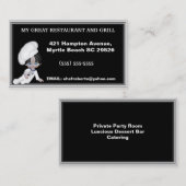 Chef Carte de visite (Devant / Derrière)