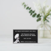 Chef Carte de visite (Debout devant)