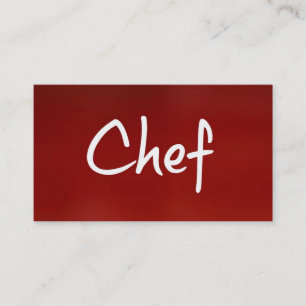 Chef Carte de visite