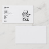 Chef Carte de visite (Devant / Derrière)