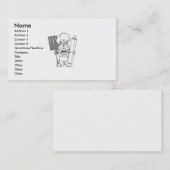 Chef Carte de visite (Devant / Derrière)