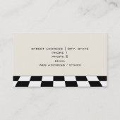 Chef / Carte de visite de traiteur - Pot de Cuisin (Dos)