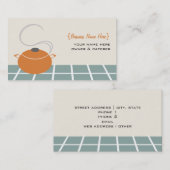 Chef / Carte de visite de traiteur - Pot de Cuisin (Devant / Derrière)