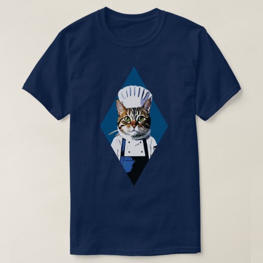 Chef Cat T-shirt (Design voorkant)