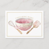 Chef Cateraar Visitekaartje (Voorkant)