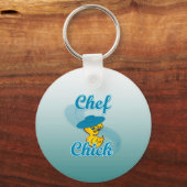 Chef Chick #3 Sleutelhanger (Voorkant)