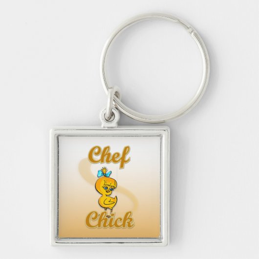 Chef Chick Sleutelhanger (Voorkant)