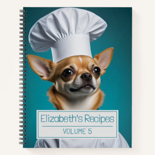 Chef Chihuahua Receptenboek Notitieboek