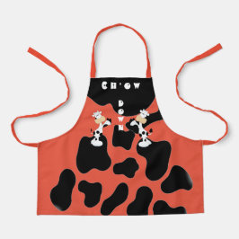 Chef Chow All-Over Print Schort