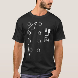 Chef Coat Funny Jacket die een dekmantel voor mann T-shirt
