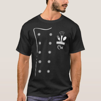 Chef Cook Chefs Jacket Gift Cooking & archeology T-shirt