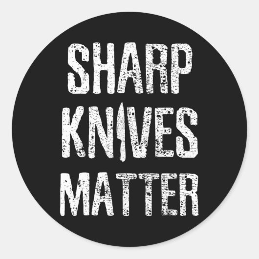 Chef Cook Cooking Ronde Sticker (Voorkant)