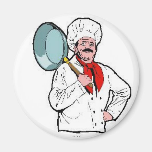 Chef Cook Magnet (Devant)