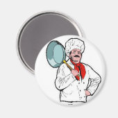 Chef Cook Magnet Magneet (Voorkant / Achterkant)