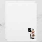 Chef cook - WELCOME-menukaart (Voorkant / Achterkant)