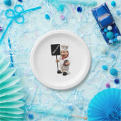 Chef cook - WELCOME-menukaart Papieren Bordje (Feest)