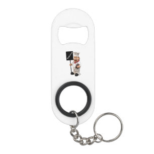 Chef cook - WELCOME-menukaart Sleutelhanger Flessenopener