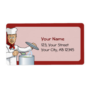 Chef Cooking Etiket