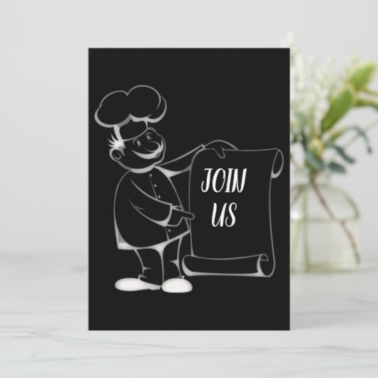 ****CHEF COOL**** INVITATION UNIQUE (Debout devant)