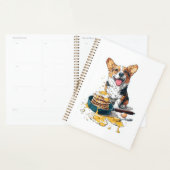 Chef Corgi � Chien de cuisine drôle (Devant avec enveloppe)