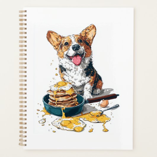 Chef Corgi � Chien de cuisine drôle (Devant)
