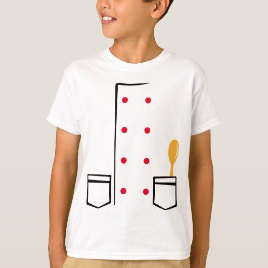 Chef costume t-shirt (Devant)