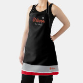 chef cuisine black schort met haar naam (Insitu)