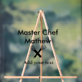 Chef cuisinier cuisinier cuisinier ajouter nom de  (Neutre)