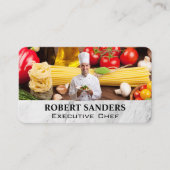 chef | culinaire kunsten | Tomaten Pastas Visitekaartje (Voorkant)