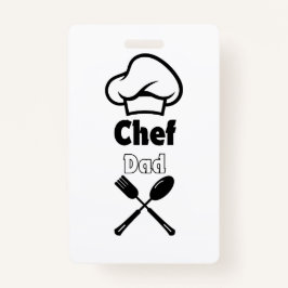Chef Dad Badge