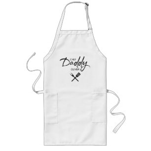 Chef Daddy Script Vaderdag gepersonaliseerd Lang Schort