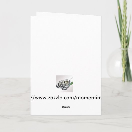 Chef dank u bedankkaart (Achterkant)