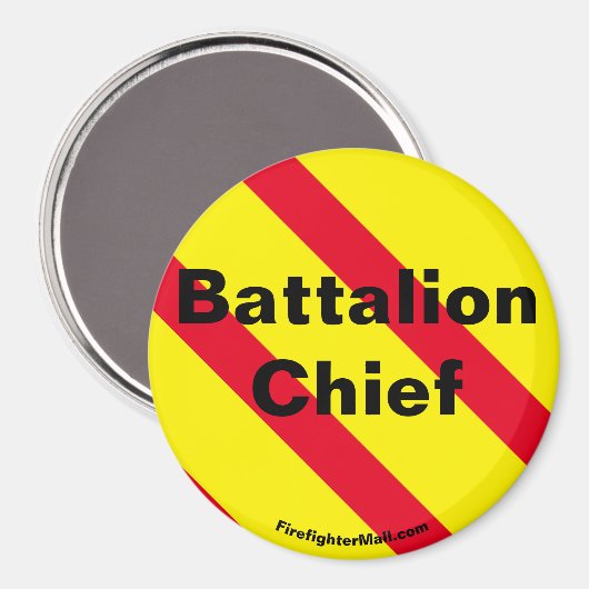 Chef de bataillon aimant (Recto/Verso)